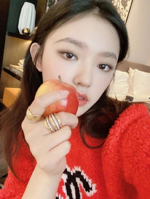 明星用苹果图片